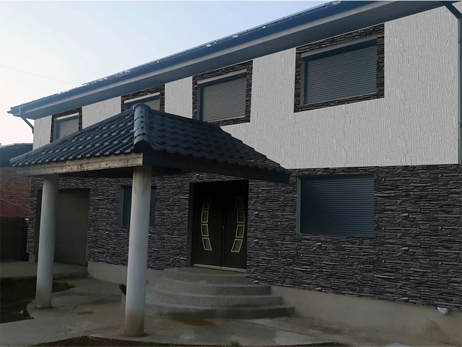 bloc renovat modern Timisoara fatada finalizata